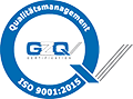 Qualitätsmanagement GZQ DIN EN ISO 9001:2008 zertifiziert
